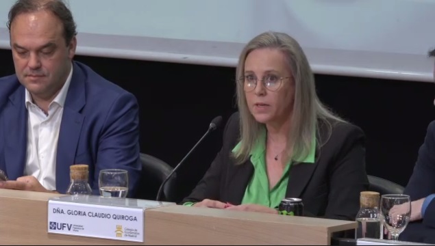 Gloria Claudio 5 La Universidad Francisco de Vitoria y el Colegio de Economistas de Madrid organizan una mesa de debate sobre las consecuencias para España de los pactos económicos de gobierno para sus alumnos del College | Noticias de Actualidad UFV Estudiar en Universidad Privada Madrid