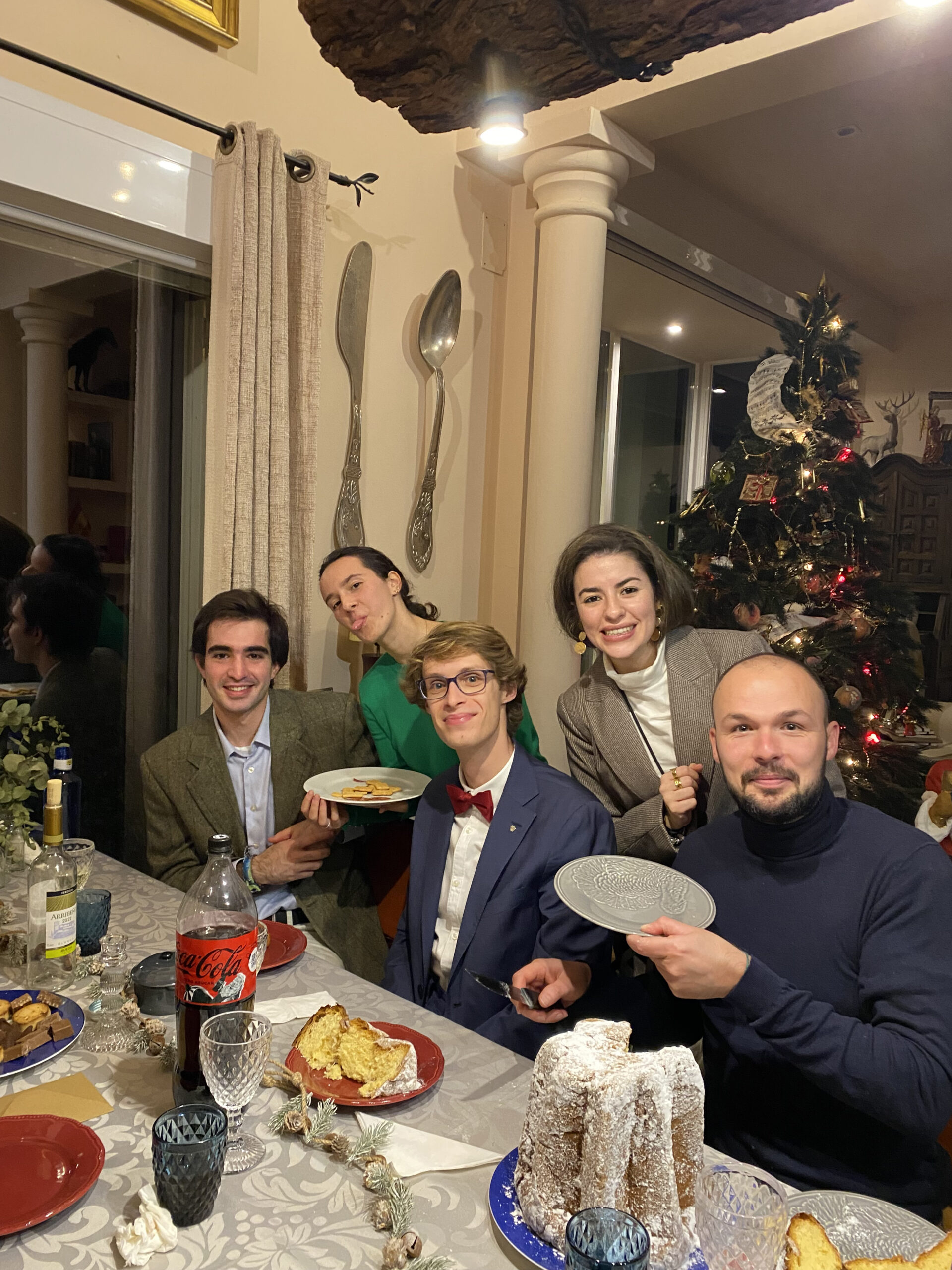 0003 Cena de Navidad2 scaled Quedadas internas Estudiar en Universidad Privada Madrid