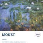 Cartel Monet 150x150 University Extension Cultural Activities Estudiar en Universidad Privada Madrid