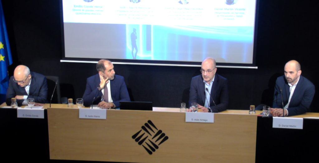 Presentacion catedra UFV IRSST mesa 2 1024x523 La Universidad Francisco de Vitoria y la Comunidad de Madrid presentan la Cátedra UFV IRSST para el fomento de la cultura, la educación e inclusión en seguridad, salud y bienestar | Noticias de Actualidad UFV Estudiar en Universidad Privada Madrid