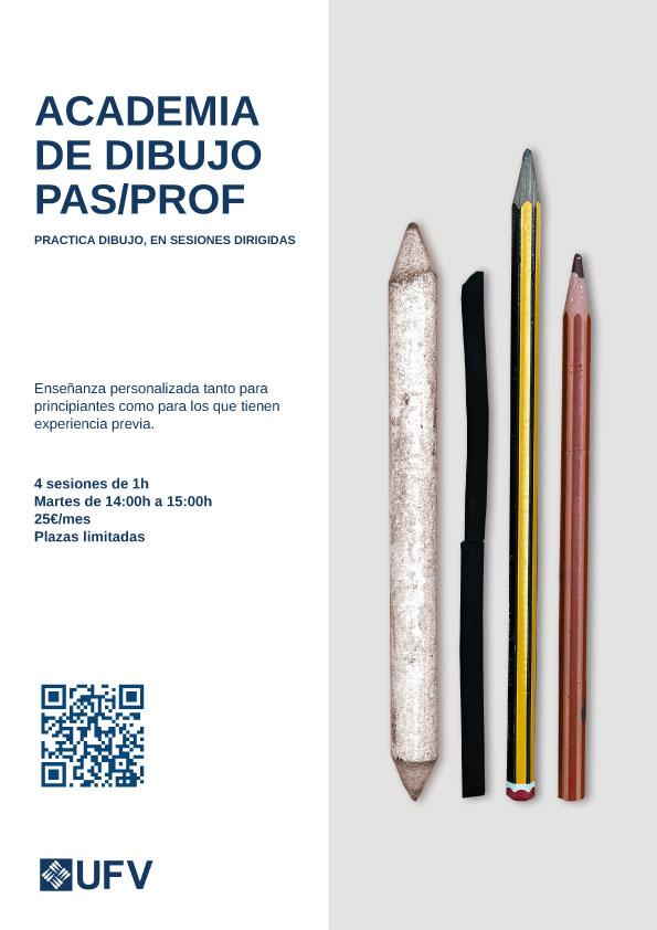 AAFF Cartel Curso dibujo A3 V1 ACADEMIA DE DIBUJO Estudiar en Universidad Privada Madrid