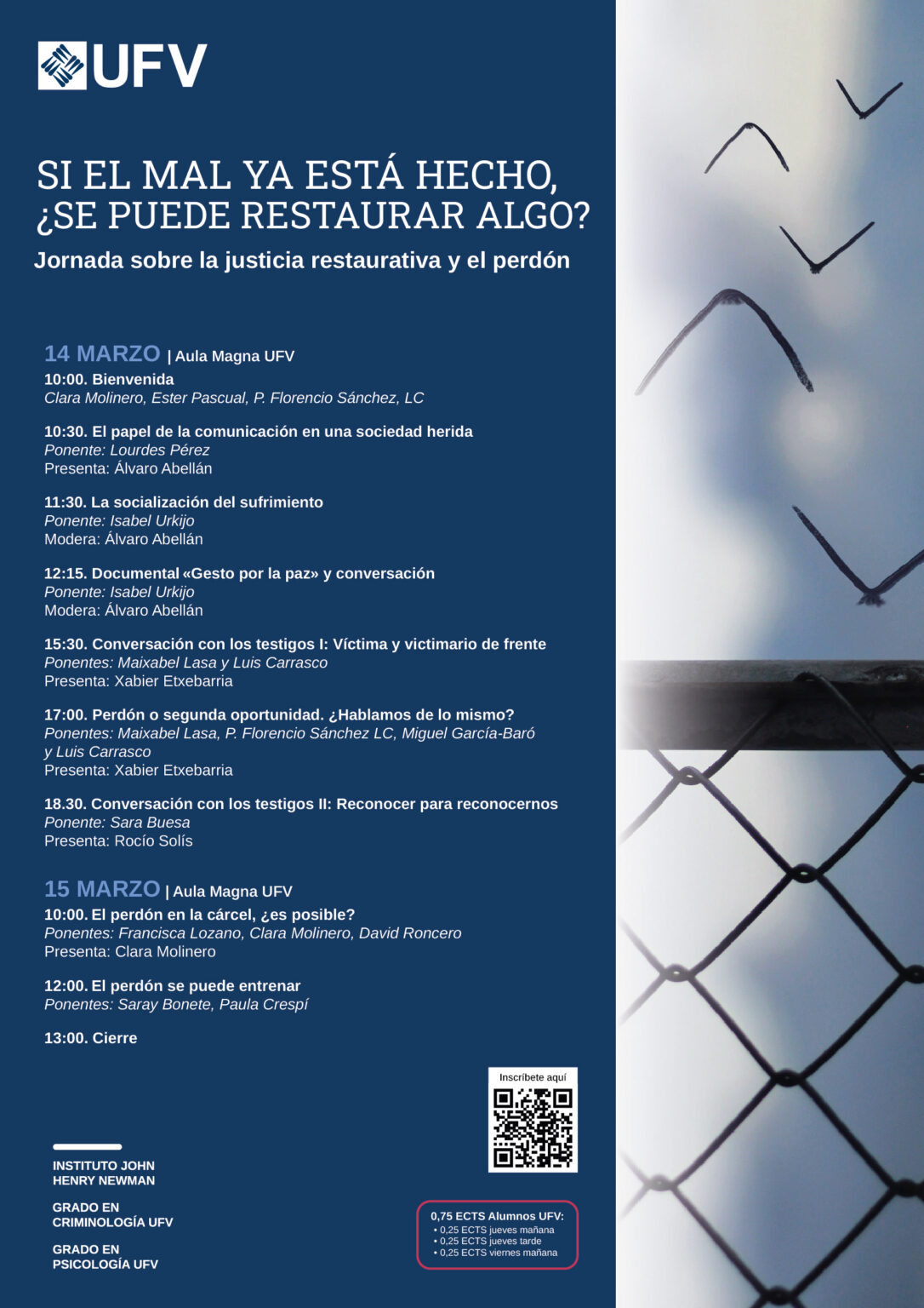 II Jornada Justicia Restaurativa ¿Qué hacemos? Estudiar en Universidad Privada Madrid