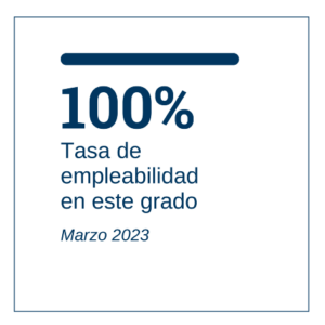 laurel empleabilidad 2024 300x300 ADE + Marketing Estudiar en Universidad Privada Madrid