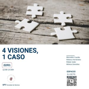 A Cartel 4 visiones 1 caso 300x300 Club Magda Arnold Estudiar en Universidad Privada Madrid