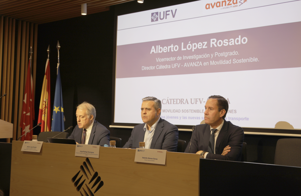 Captura de pantalla 2024 11 12 a las 16.09.40 1024x667 La Universidad Francisco de Vitoria y Avanza celebran una jornada sobre la movilidad sostenible y los jóvenes Estudiar en Universidad Privada Madrid