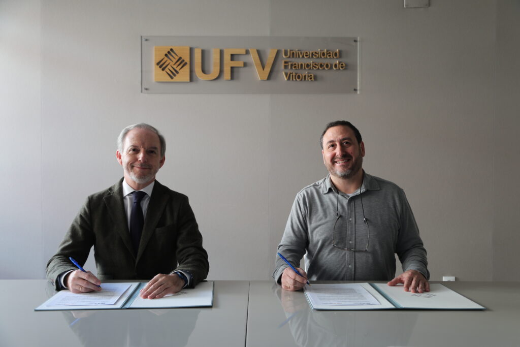 IMG 9753 1024x683 La UFV firma un convenio con IDavinci para impulsar el emprendimiento y la innovación empresarial Estudiar en Universidad Privada Madrid