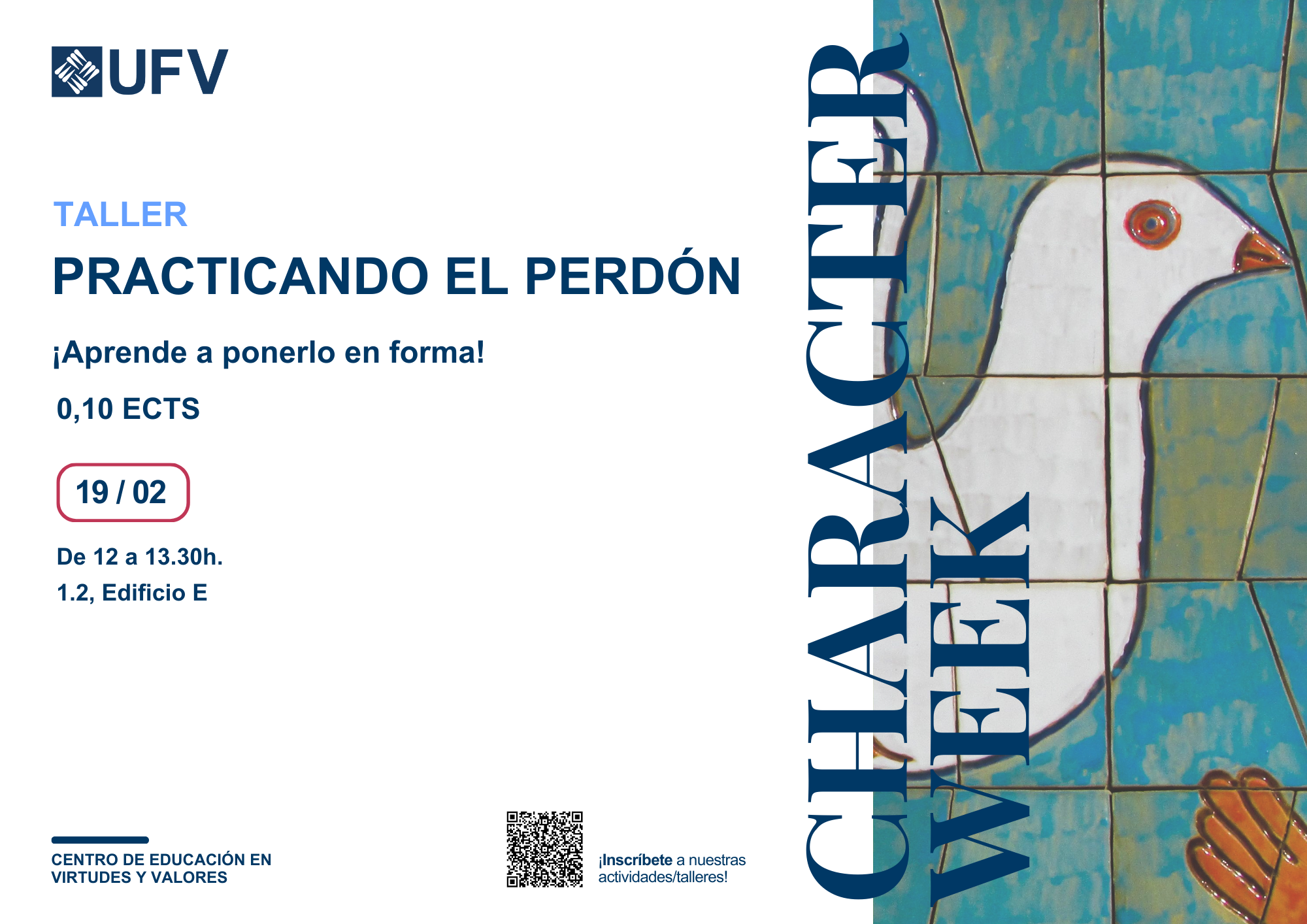 4. Taller Practicando el perdon miercoles 19 Forgiveness Institute Estudiar en Universidad Privada Madrid