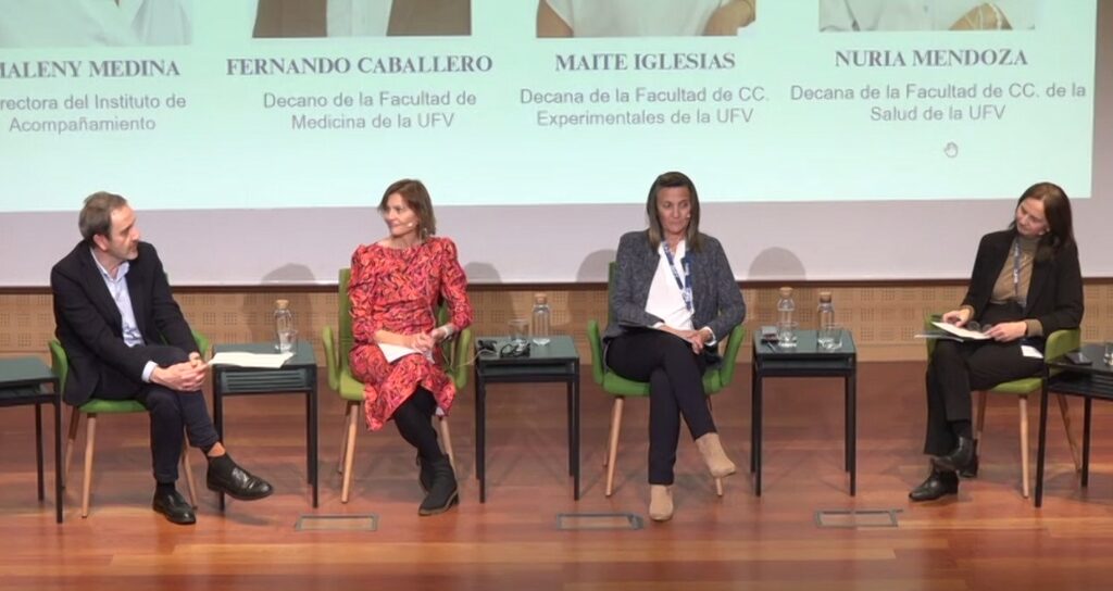 clausura 1024x544 El II Congreso Internacional sobre Acompañamiento en el Ámbito Sanitario reflexiona sobre la humanización de la atención médica Estudiar en Universidad Privada Madrid